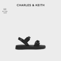 CHARLES & KEITH CHARLES&KEITH;女士粗链条厚底休闲凉鞋CK1-70920103