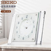 SEIKO日本精工EMBLEM系列大理石时钟客厅办公室书桌钟表台钟高端座钟