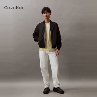 Calvin Klein Jeans24春夏新款男士双面穿时尚印花棒球领飞行员夹克J325380 BEH-太空黑 XXL