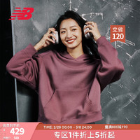 NEW BALANCE 24年连帽卫衣女款秋冬休闲运动长袖套头衫 LIE WT33531 2XL