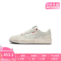 彪马（PUMA） 男女同款复古休闲板鞋脏脏鞋 LX COURT LOW 399254 白色-白色-红色-01 42.5