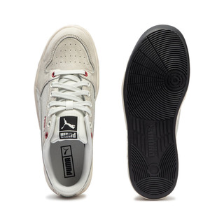 彪马（PUMA） 男女同款复古休闲板鞋脏脏鞋 LX COURT LOW 399254 白色-白色-红色-01 39
