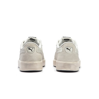 彪马（PUMA） 男女同款复古休闲板鞋脏脏鞋 LX COURT LOW 399254 白色-白色-红色-01 38