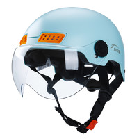 蓝极星 电动摩托车头盔 3C认证ABS防护