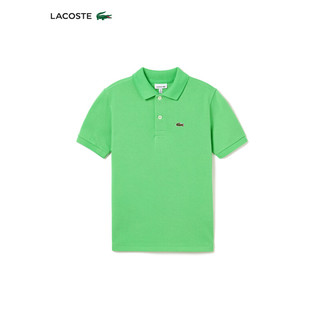 LACOSTE法国鳄鱼童装24春季简约纯色短袖Polo衫PJ2909 UYX/薄荷绿 10A /140