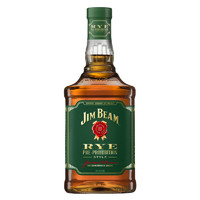 3.8焕新：JIM BEAM 金宾 美国 黑麦波本威士忌 40%vol 700ml