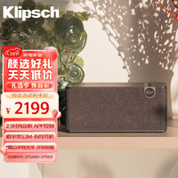 Klipsch 杰士 The One Plus 2.1声道HiFi音响 蓝牙5.3音响音箱 APP连接 多功能蓝牙音响 午夜黑色