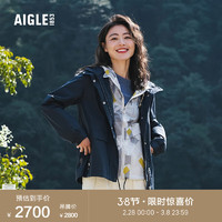 AIGLE【经典回归】艾高夹克外套24年春夏GTX WS防风透汽夹克外套 帝国深蓝 BC612 42(175/96A)