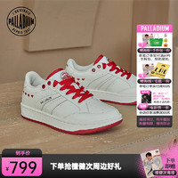 PALLADIUM 帕拉丁 休闲鞋平跟圆头低帮男女款板鞋99249&09249 米白/红 40