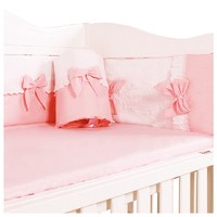 LINBEBE 霖贝儿 棉品婴儿床上用品套件棉品 婴儿床床围棉品宝宝床品4件套