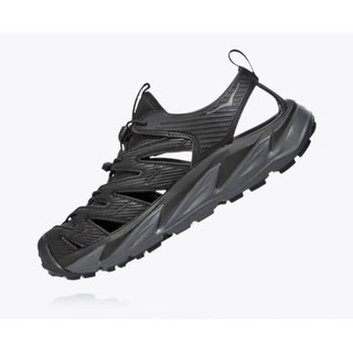 HOKA ONE ONE男鞋凉鞋Hopara缓冲EVA底减震舒适户外沙滩鞋1106534 BLACK/DARK 7.5