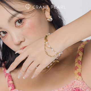 【新年】蔻润花铃少女淡水珍珠手链4-5mm设计感百搭时尚手饰