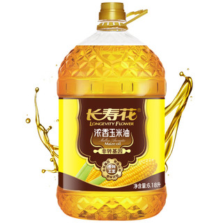 长寿花 浓香玉米油6.18L 非转基因食用油