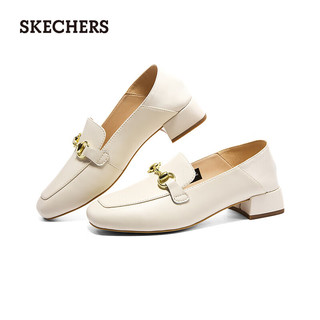 斯凯奇（Skechers）Skechers休闲鞋乐福鞋158287 乳白色/OFWT 37.5 