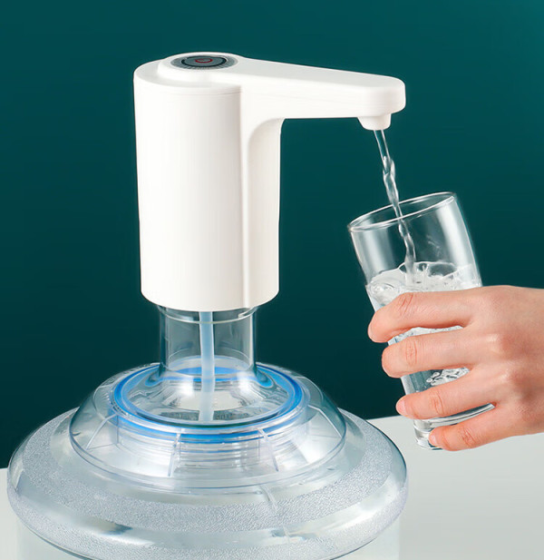 拜杰桶装水抽水器电动矿泉纯净水桶自动吸水小型按压水泵饮水机压水器