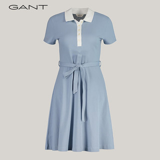 GANT甘特2024春季新款女士休闲系带连衣裙|4200873 433夜蓝色 XS