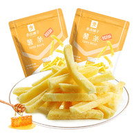 88VIP：BESTORE 良品铺子 薯片蜂蜜黄油味薯条100g*2袋膨化食品休闲网红零食小吃