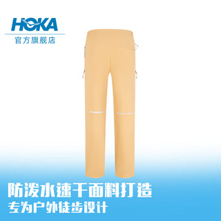 HOKA ONE ONE男款春夏户外运动裤OUTDOOR PANT CHN 宽松立体版型 小麦色 L