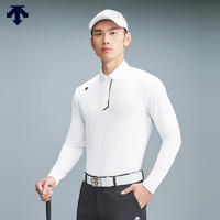 DESCENTEGOLF 迪桑特高尔夫FIELD系列男士长袖POLO衫夏季 WT-WHITE XL (180/100A)