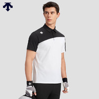 DESCENTE迪桑特综训训练系列运动男士短袖POLO衫夏季 WT-WHITE XL (180/100A)