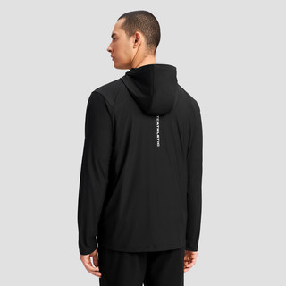 DESCENTE 迪桑特综训训练系列运动男士针织运动上衣春季 BK-BLACK XL(180/88A)