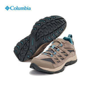 哥伦比亚 户外女子抓地耐磨运动户外徒步鞋登山鞋BL4595 055(卡其色/灰色) 36.5(22.5cm)