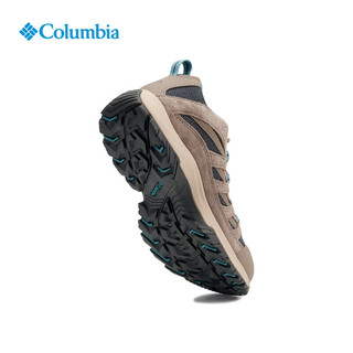 哥伦比亚 户外女子抓地耐磨运动户外徒步鞋登山鞋BL4595 055(卡其色/灰色) 36.5(22.5cm)