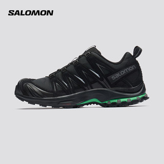 萨洛蒙（Salomon）男女款 户外运动潮流休闲轻量稳定透气徒步鞋 XA PRO 3D SUEDE 黑色 474783 6 (39 1/3)