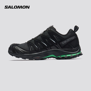 萨洛蒙（Salomon）男女款 户外运动潮流休闲轻量稳定透气徒步鞋 XA PRO 3D SUEDE 黑色 474783 7.5 (41 1/3)