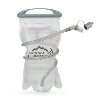 鹰图（INOXTO）运动水袋户外补水袋跑步用水囊跑步水瓶便携折叠饮水袋水壶2L