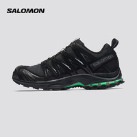 萨洛蒙（Salomon）男女款 户外运动潮流休闲轻量稳定透气徒步鞋 XA PRO 3D SUEDE 黑色 474783 9 (43 1/3)