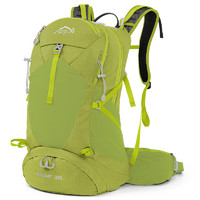 鹰图登山包男女户外徒步包运动双肩包大容量爬山轻便旅行通勤水袋背包 果绿色 35升背包