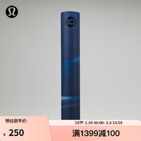 lululemon 露露乐蒙丨The Mat 双面瑜伽垫 5mm LU9AKES 沥青蓝圆梦蓝蓝色亚麻布沥青蓝 5mm(资深型)