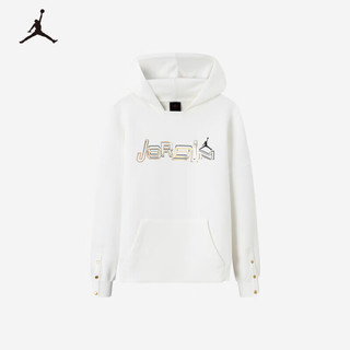 耐克（NIKE）童装男女童Jordan连帽卫衣儿童上衣 棉花糖 110(4) 