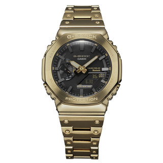 CASIO 卡西欧 G-SHOCK金属进化系列 44.4毫米太阳能腕表 GM-B2100GD-9A