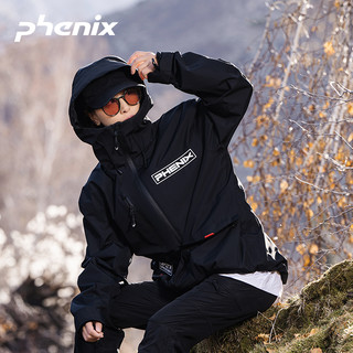 phenix菲尼克斯SP27男女士冲锋衣2L全压胶硬壳户外防水登山服外套