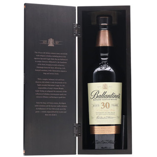 百龄坛（Ballantine`s）调配型苏格兰威士忌 英国洋酒 威士忌 百龄坛30年