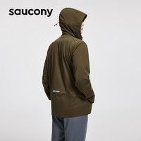 Saucony索康尼20男子针织外套跑步运动夹克通勤防风