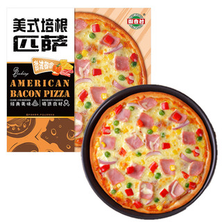 潮香村 培根芝士披萨180g披萨半成品西式烘培冷冻披萨（单品6件起发）