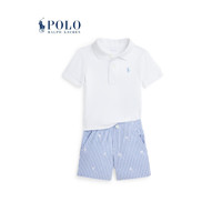 Polo Ralph Lauren 拉夫劳伦 婴童 24年春Polo衫和短裤套装RL41210 400-多色 24M