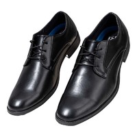 SKECHERS 斯凯奇 男鞋新款MENS USA商务正装鞋黑色皮鞋休闲鞋65538-