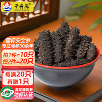 千舟岛淡干营养小海参刺参10只 2.5-3cm较小每满20只赠1只