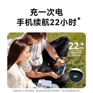 Anker安克磁吸无线充电宝适用苹果15iPhone14/12ProMax手机超薄小巧便携Magsafe磁吸式迷你移动电源