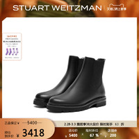 STUART WEITZMAN SW DYLAN CHELSEA BOOTIE 秋冬厚底切尔西靴女粗跟短靴烟筒靴