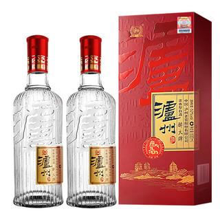 泸州老窖【美酒嗨购】泸州酒 醉 浓香型白酒 52度 500mL 2瓶 带礼袋