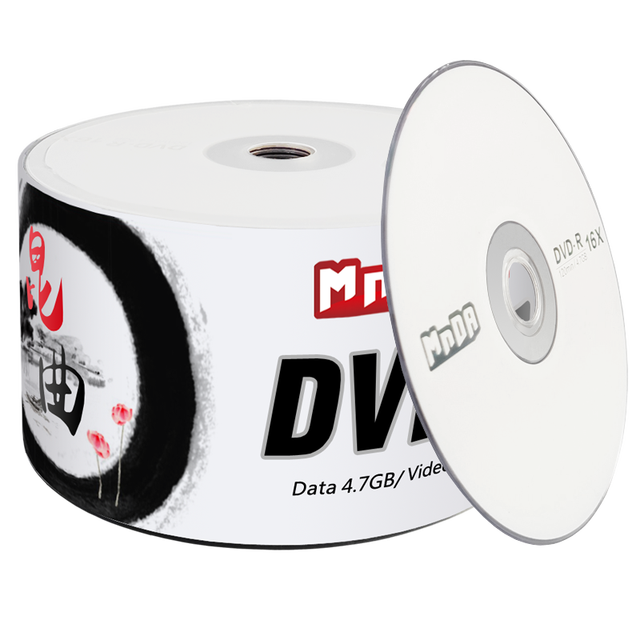 铭大金碟 MnDA 光盘DVD-R刻录光盘光碟片dvd刻录盘空白光盘4.7G