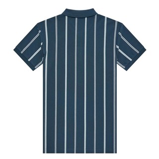 哈吉斯HAZZYS 夏季T恤男时尚休闲条纹POLO衫