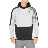 DESCENTE迪桑特迪桑特 男女兼用弹力排球运动卫衣 套头衫 DVUUJF20 灰色 M