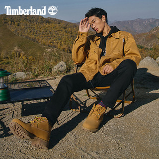 Timberland 踢不烂户外休闲鞋防水潮靴中帮鞋男|23061 44.5 23061W/宽版/小麦色