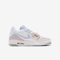 NIKE 耐克 女鞋AJ312粉紫复古低帮运动鞋篮球鞋HF0747-151